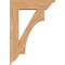 Ekena Millwork Westlake Traditional Smooth Bracket w/ Offset Brace, Western Red Cedar, 7 1/2"W x 28"D x 40"H BKT0806X28X40WTL01SWR - alternate 4